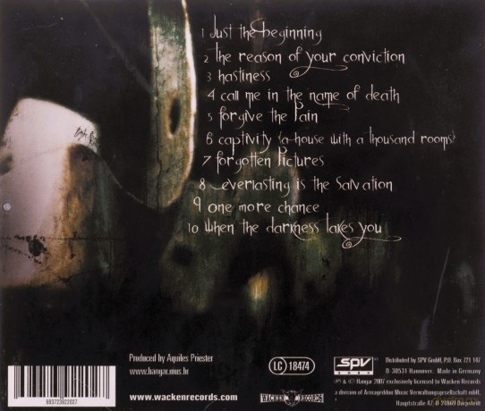 Hangar: The Reson Of Your Conviction [CD]