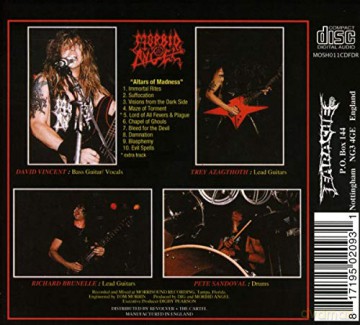 Morbid Angel: Altars Of Madness (digipack) [CD]