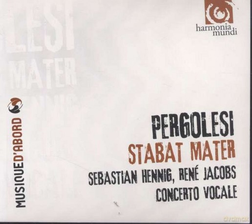 Pergolesi: Stabat Mater Henning Jacobs [CD]