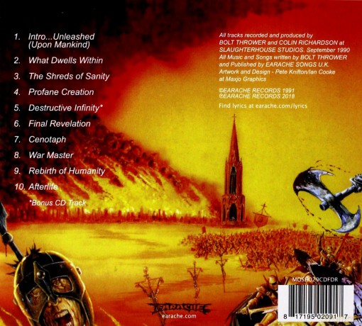 Bolt Thrower: War Master (digipack) [CD]