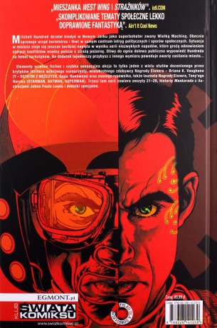 Ex machina (Tom 3) - Brian K. Vaughan, Tony Harris, John Paul Leon [KOMIKS]