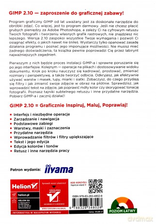 Gimp. Poznaj świat grafiki komputerowej - Błażej Witkowski [KSIĄŻKA]
