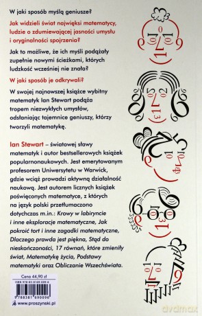 Krótka historia wielkich umysłów. Genialni matematycy i ich arcydzieła - Ian Stewart [KSIĄŻKA]