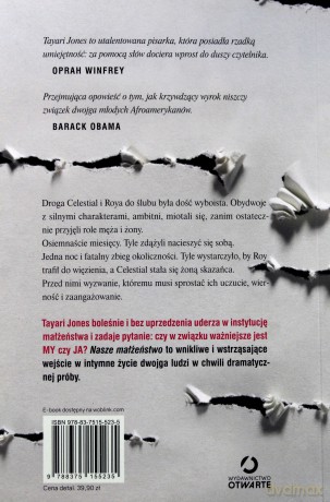 Nasze małżeństwo - Tayari Jones [KSIĄŻKA]
