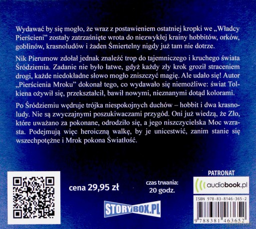 Ostrze elfów. Pierścień mroku (Tom 1) - Nik Pierumow [AUDIOBOOK]