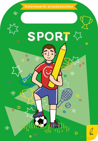 Sport. Kolorowanki przedszkolaka [KSIĄŻKA]