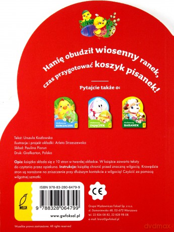 Wielkanocne pisanki wykrojnik [KSIĄŻKA]