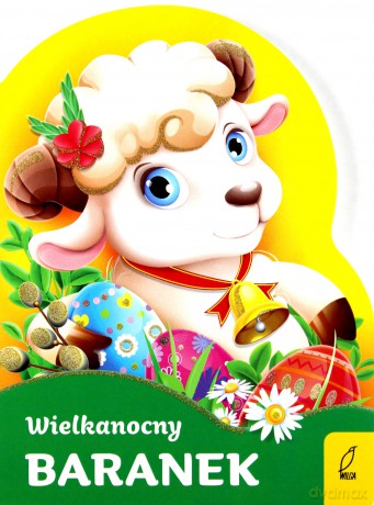 Wielkanocny baranek wykrojnik [KSIĄŻKA]