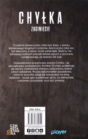 Zaginięcie (okładka filmowa) - Remigiusz Mróz [KSIĄŻKA]