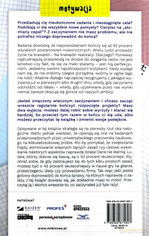 Zrobione. Naucz się kończyć to, co zacząłeś - Jon Acuff [KSIĄŻKA]