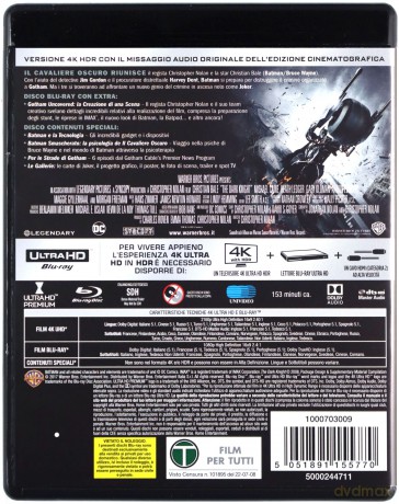 Mroczny Rycerz [Blu-Ray 4K]+[2xBlu-Ray]