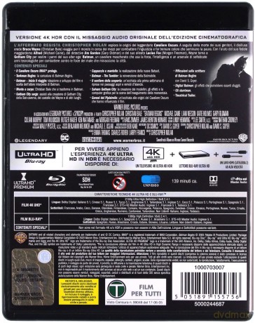 Batman - Początek [Blu-Ray 4K]+[2xBlu-Ray]