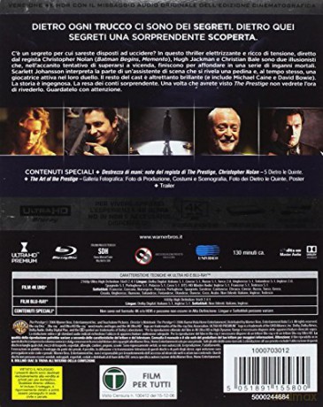 Prestiż [Blu-Ray 4K]+[2xBlu-Ray]