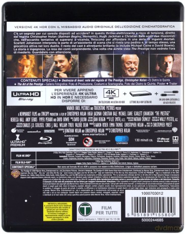Prestiż [Blu-Ray 4K]+[2xBlu-Ray]