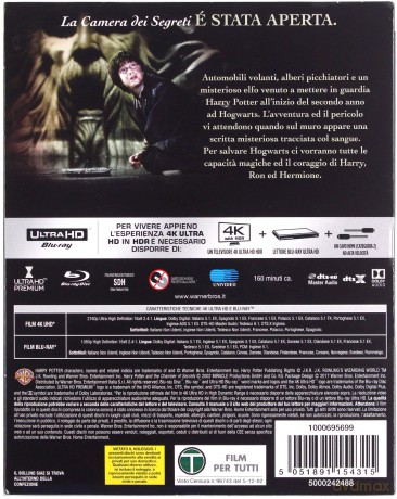 Harry Potter i Komnata Tajemnic [Blu-Ray 4K]+[Blu-Ray]