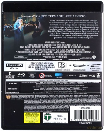 Harry Potter and the Goblet of Fire (Harry Potter i Czara Ognia) [Blu-Ray 4K]+[Blu-Ray]