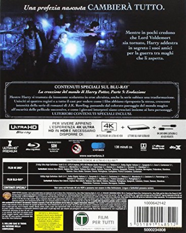 Harry Potter i Zakon Feniksa [Blu-Ray 4K]+[Blu-Ray]