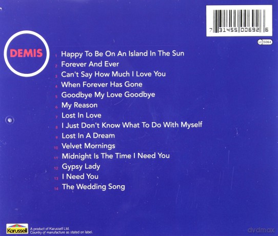 Demis Roussos: Lost In Love [CD]