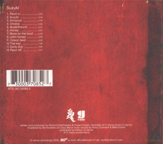 Tosca: Suzuki [CD]