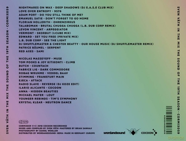 Sven Vath: The Sound Of The 19th Season [2CD]