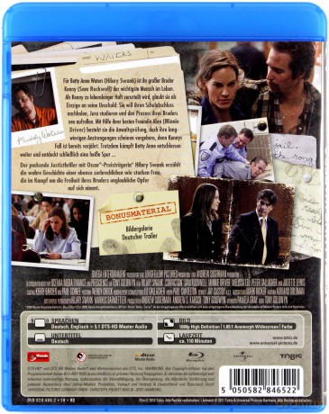 Conviction (Wyrok skazujący) [Blu-Ray]