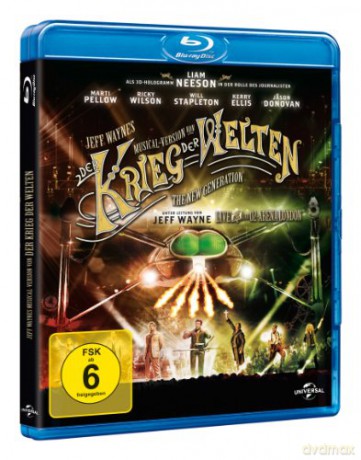 Jeff Wayne's Musical Version of 'The War of the Worlds' [Blu-Ray]