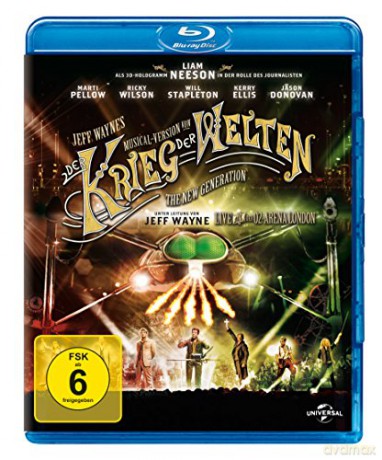 Jeff Wayne's Musical Version of 'The War of the Worlds' [Blu-Ray]