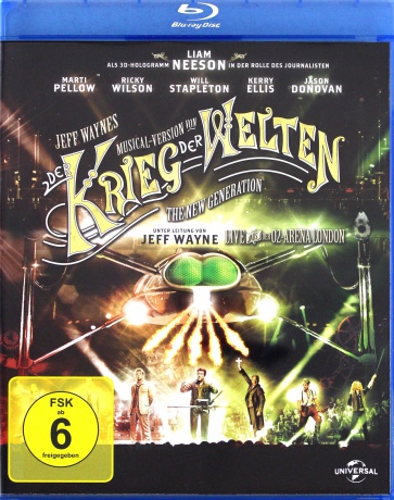 Jeff Wayne's Musical Version of 'The War of the Worlds' [Blu-Ray]