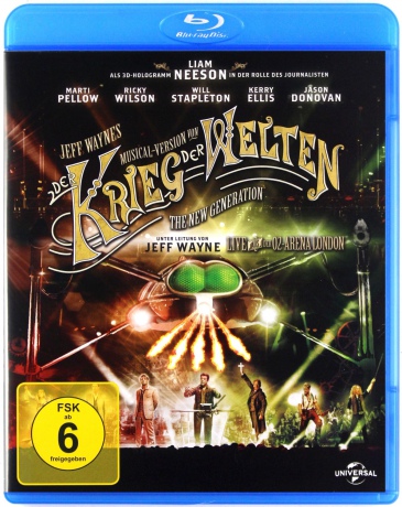 Jeff Wayne's Musical Version of 'The War of the Worlds' [Blu-Ray]