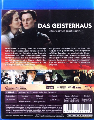 The House of the Spirits (Dom Dusz) [Blu-Ray]