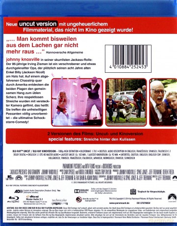 Jackass: Bad Grandpa (Jackass: Bezwstydny dziadek) [Blu-Ray]