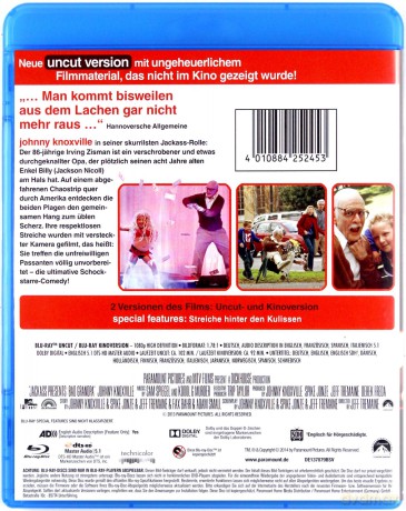 Jackass: Bad Grandpa (Jackass: Bezwstydny dziadek) [Blu-Ray]