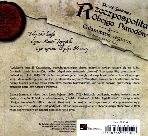 Rzeczpospolita obojga narodów - Paweł Jasienica [AUDIOBOOK]