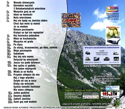 Zespół Regionalny Tatry: Łozlygoj się Głosie [CD]