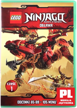 LEGO Ninjago Obława część 1 (odcinki 85-89) [DVD]