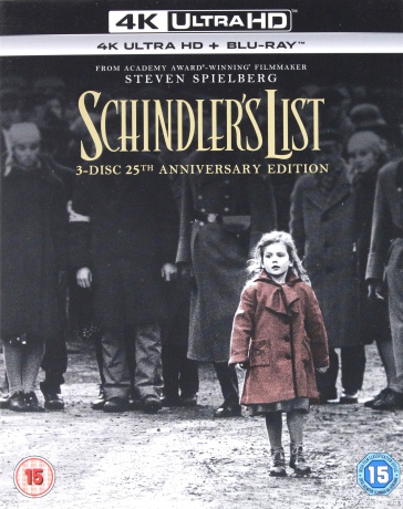 Lista Schindlera (25th Anniversary Edition) [Blu-Ray 4K]+[2xBlu-Ray]