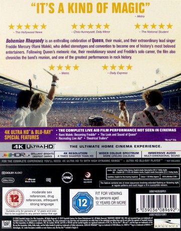 Bohemian Rhapsody [Blu-Ray 4K]+[Blu-Ray]