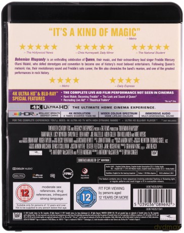 Bohemian Rhapsody [Blu-Ray 4K]+[Blu-Ray]