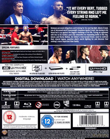 Creed II [Blu-Ray 4K]+[Blu-Ray]