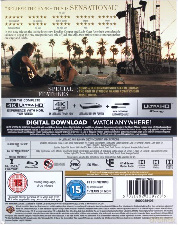 Narodziny gwiazdy [Blu-Ray 4K]+[Blu-Ray]