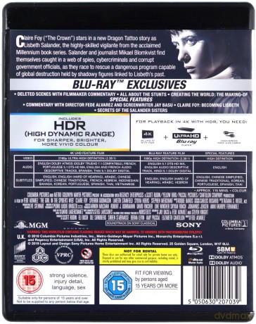 The Girl In The Spider's Web (Dziewczyna w sieci pająka) [Blu-Ray 4K]+[Blu-Ray]