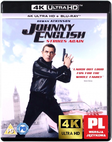 Johnny English: Nokaut [Blu-Ray 4K]+[Blu-Ray]