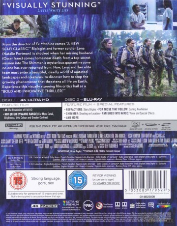 Annihilation (Anihilacja) [Blu-Ray 4K]+[Blu-Ray]