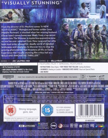 Annihilation (Anihilacja) [Blu-Ray 4K]+[Blu-Ray]
