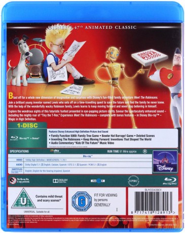 Meet The Robinsons (Rodzinka Robinsonów) (Disney) [Blu-Ray]
