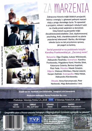 Za marzenia Sezon 1 [4DVD] 