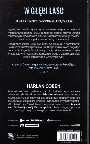 W głębi lasu - Harlan Coben [KSIĄŻKA]