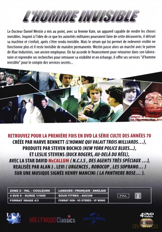 Ll\'homme invisible (The Invisible Man) [FR] [4DVD]