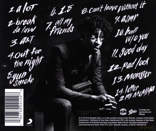 21 Savage: i am > i was [CD]