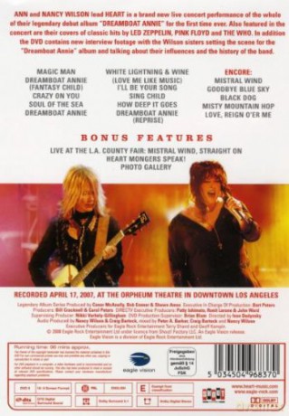 Heart: Dreamboat Annie Live [DVD]